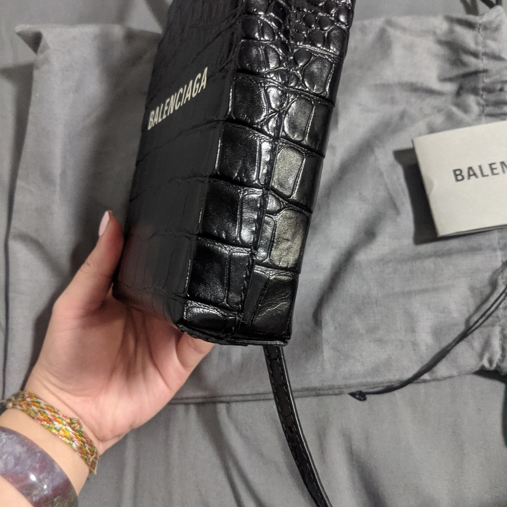 Balenciaga - Shopping Phone Holder Bag - Picture 5 of 5
